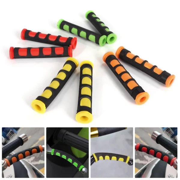 Random Universal Motorcycle Brake Clutch Lever Cover Sponge Handle Grips Slip Rubber Y15 Y16 RS150 EX5 SRL115 WAVE100R