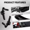 Rear Footrest with Exhaust Bracket