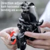 Motorcycle Phone Holder Metal Universal Shock Absorption Motorcycle Handlebar Phone Holder