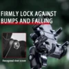 Motorcycle Phone Holder Metal Universal Shock Absorption Motorcycle Handlebar Phone Holder