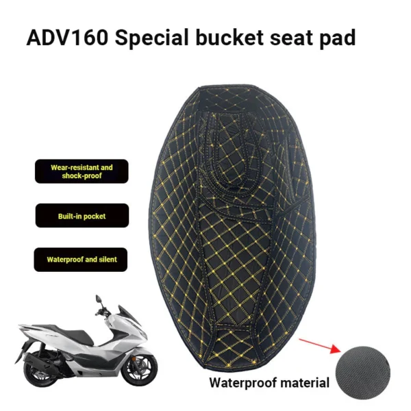 Seat BOX protect Cover PU Leather Inner Lining Seat Bucket Cushion Honda Bucket Seat Cushion