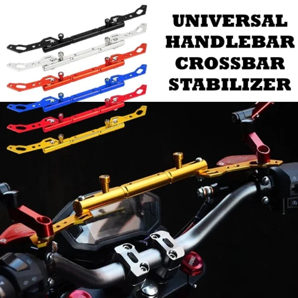 MULTIFUNCTIONAL ADJUSTABLE BALANCER BAR HANDLE BAR CROSS BAR STABILIZER PHONE HOLDER BAR CNC ALLOY