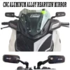 Universal Aluminum Alloy Rearview Mirror