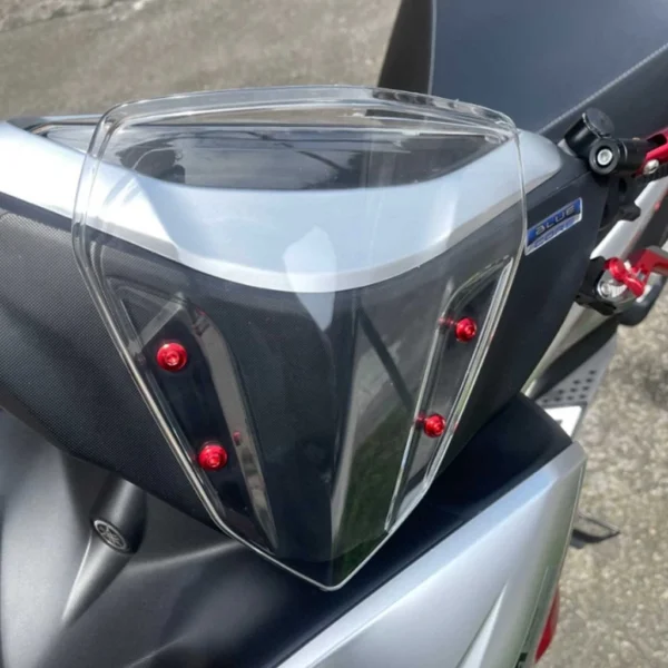 sg-11134201-7rdy9-md5o6thho1rad3.webp Cutting Standard Visor Windshield Windscreen Cowling Clear Smoke Carbon Black