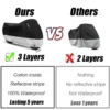 3 Layer Motorcycle Cover Waterproof Rain Dust Cover UV Protective Cover Outdoor Motor Cover Reflective