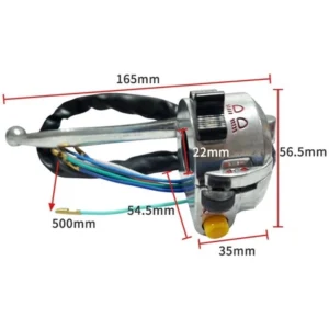 sg-11134202-8260s-mlyulowgvv9h75.webp Motorcycle Handlebar Switch Assembly Horn High Low Turn Signal Switch Control